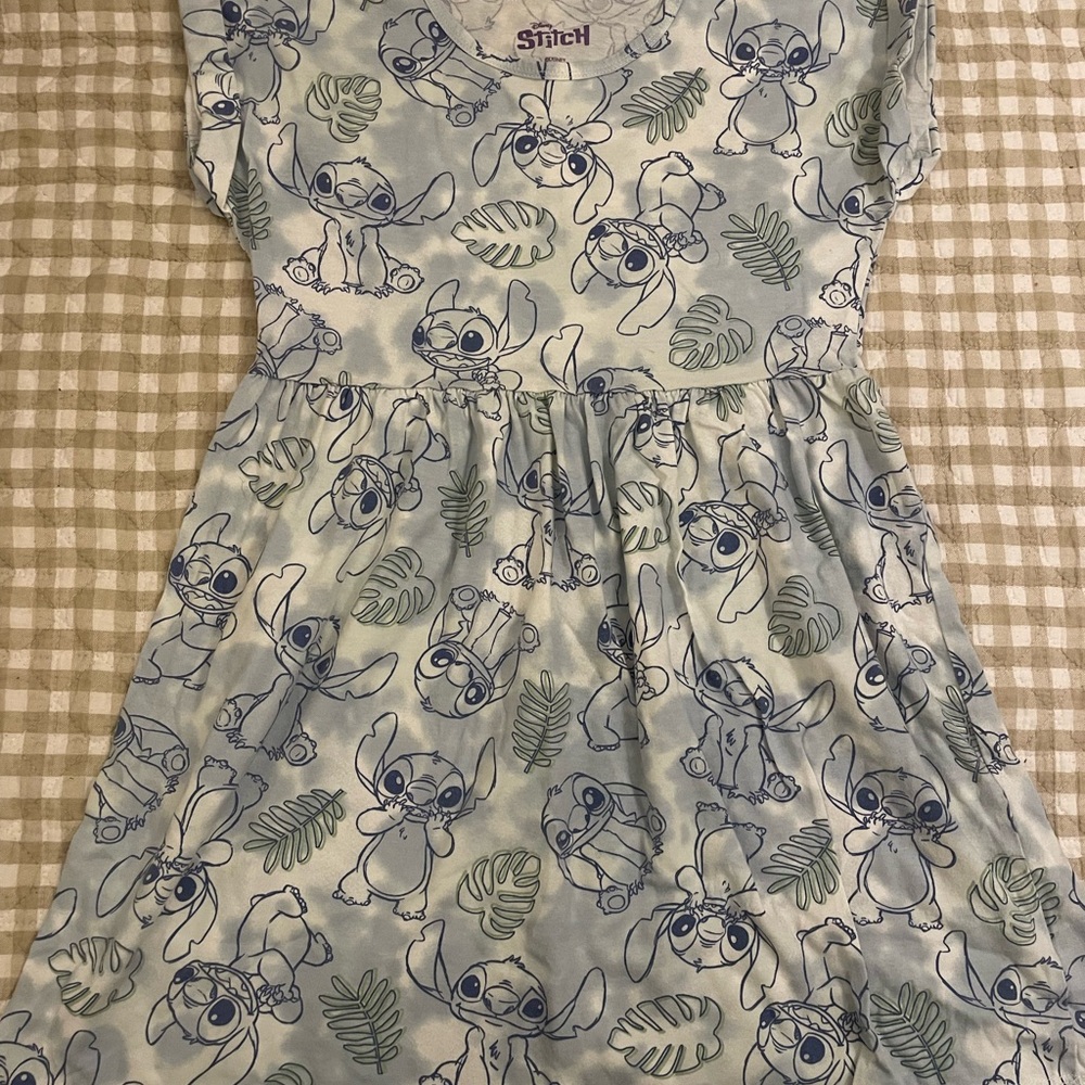 Disney Stitch Kids Dress - Blue